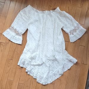 Off-Shoulder Peasant Top